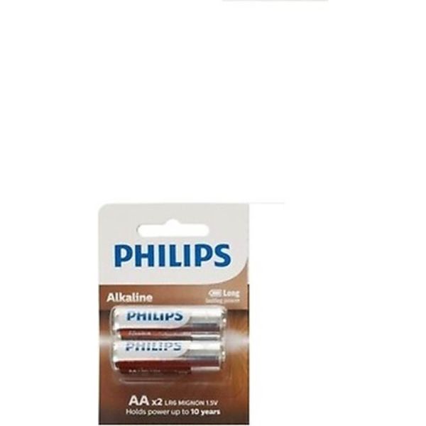 Philips Alkaline İnce Kalem Pil AAA 2 li LR03A12S