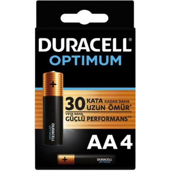 Duracell Pil Optımum 4 Lü Aa Kalem