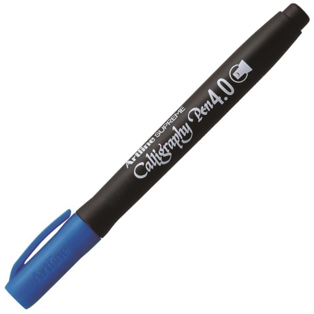 Artlıne Kaligrafi Kalemi Supreme Callıgraphy Pen 244 4.0 Mavi A-Epf-244 Blue