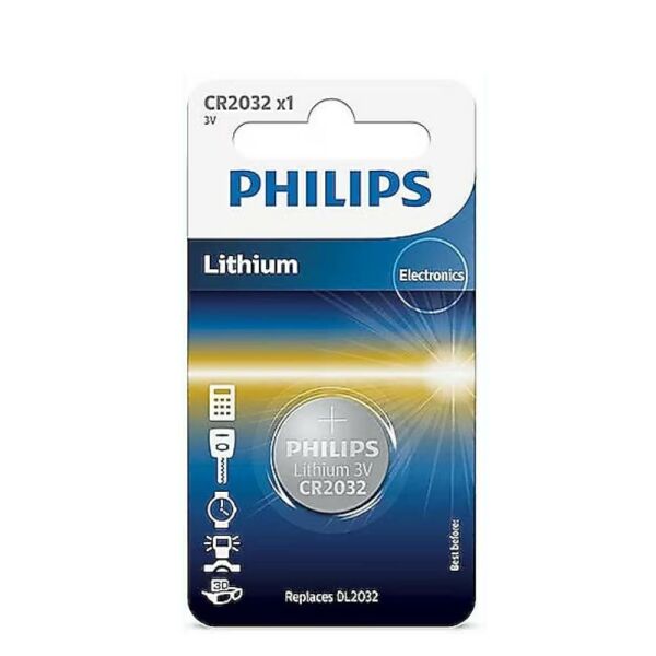 Philips Lityum Sakız Pil CR2032 3.0V