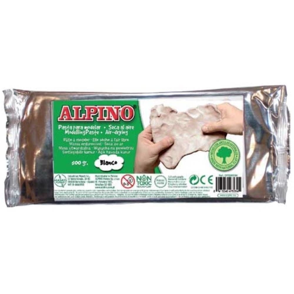 Alpıno Şekillendirme Kili 500Gr Beyaz Dp-104