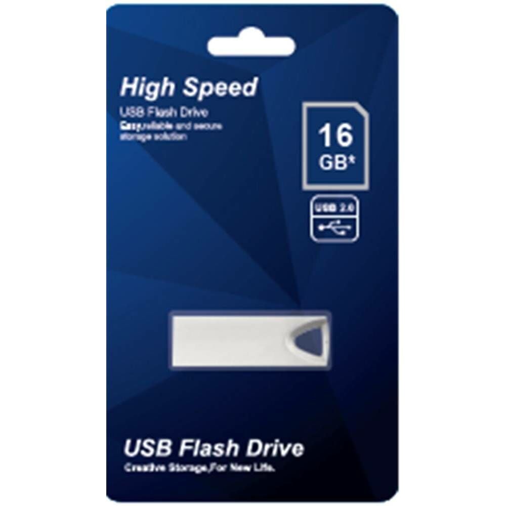 Elba 16GB Metal 2.0 USB Flash Bellek