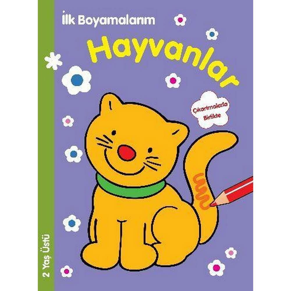 İlk Boyamalarım Hayvanlar 2 +Yaş