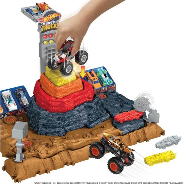 Hot Wheels Monster Trucks Muhteşem Çarpışma Arenası HNB96