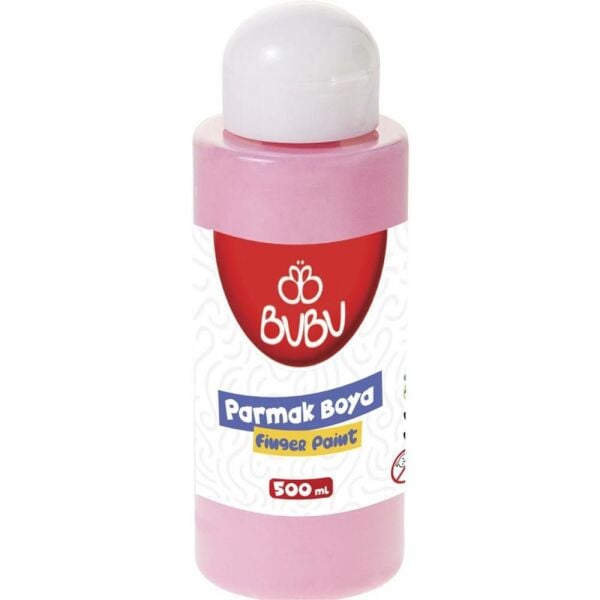 Bu-Bu Parmak Boya 500 Gr. Pembe Bubu-Par008