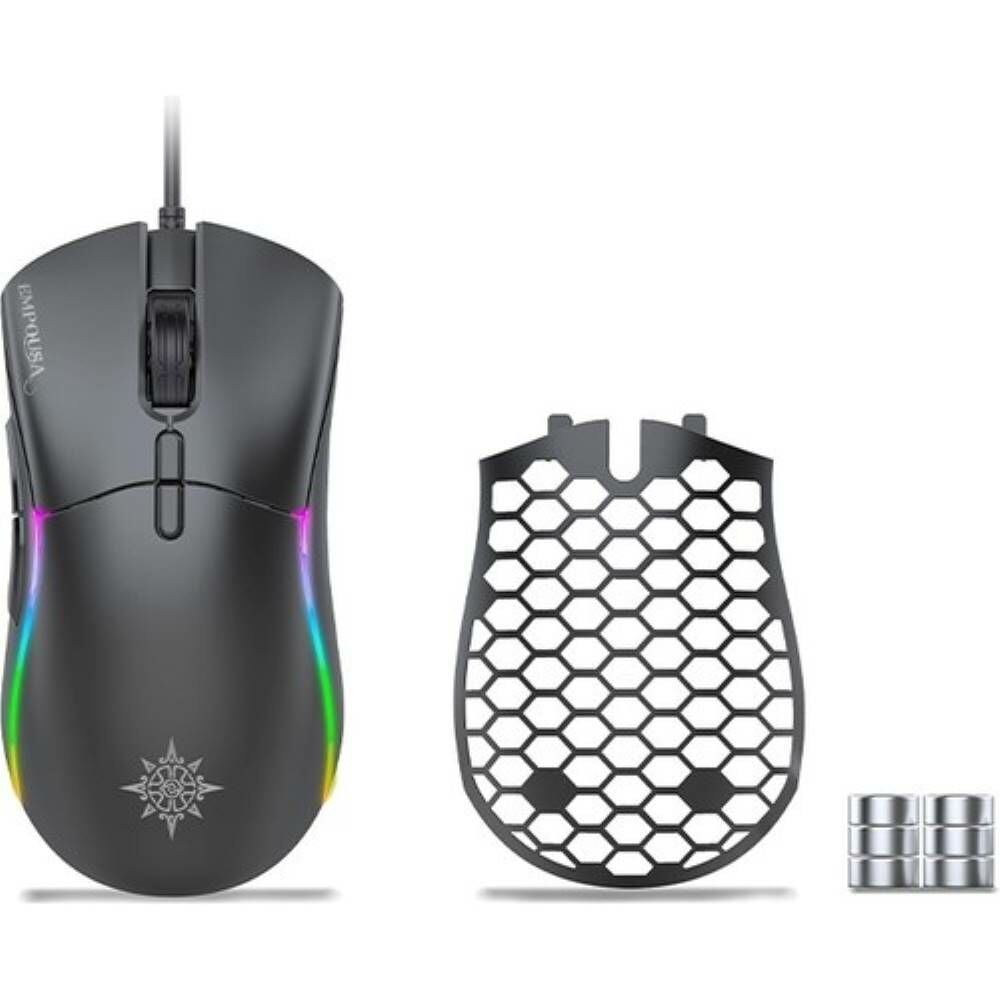 Inca IMG-GT20 Rgb 6 LED 10000 Dpı Gamıng Mouse 1.8mt  Örgülü Kablo(7 Programlanabilir Tuş )