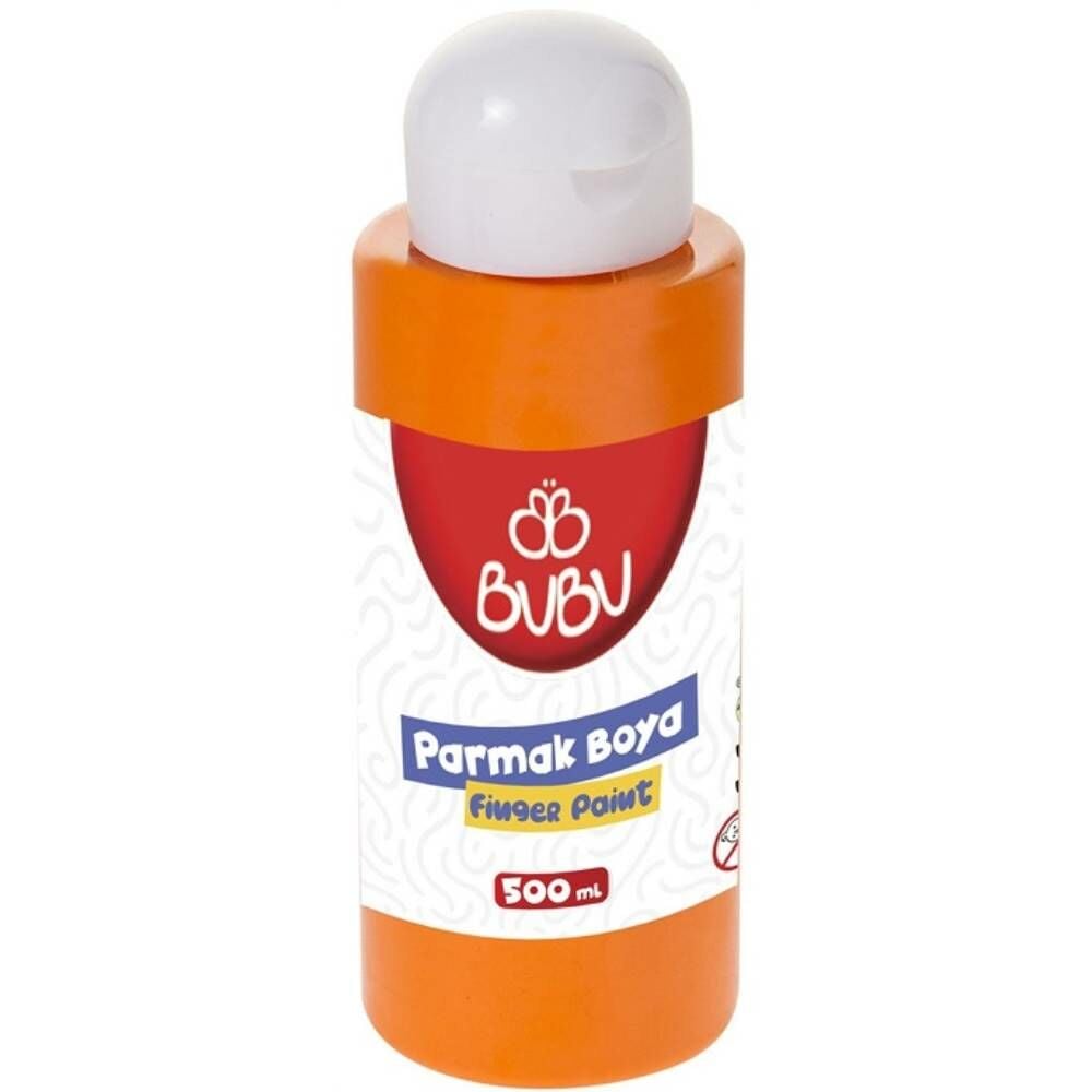 Bu-Bu Parmak Boya 500 Gr. Turuncu Bubu-Par010