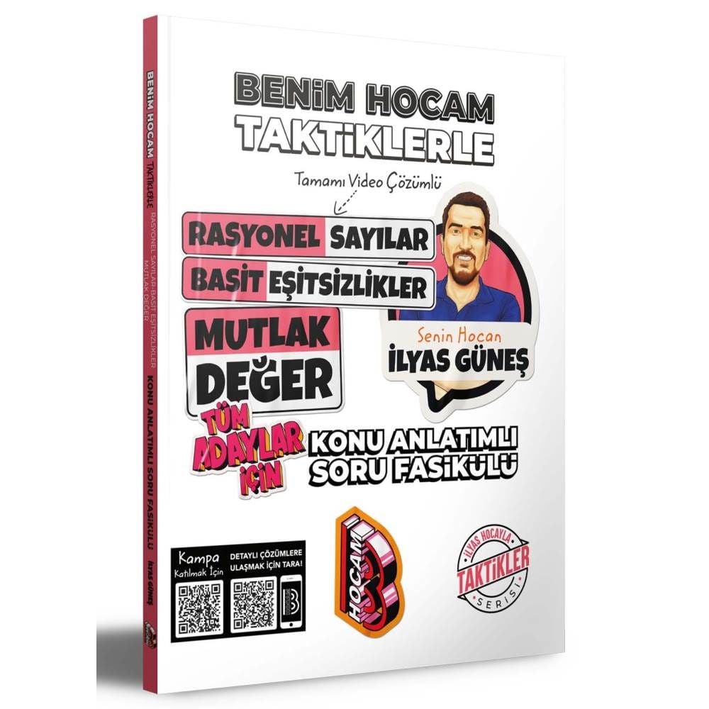 Benim Hocam Taktiklerle Rasyonel Sayılar Basit Eşitsizlikler Mutlak Değer Konu Anlatımlı Soru Fasikülü