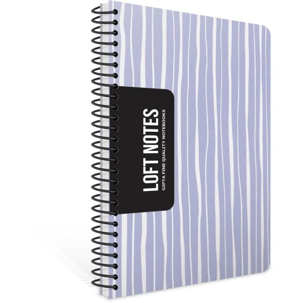 Loft Notes 17x24 80 Yaprak Kareli Spiralli Defter 7069