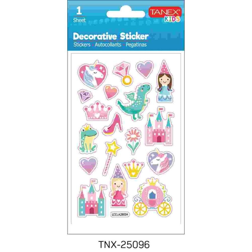 Tanex Sticker Masal Kahramanları Serisi 25096