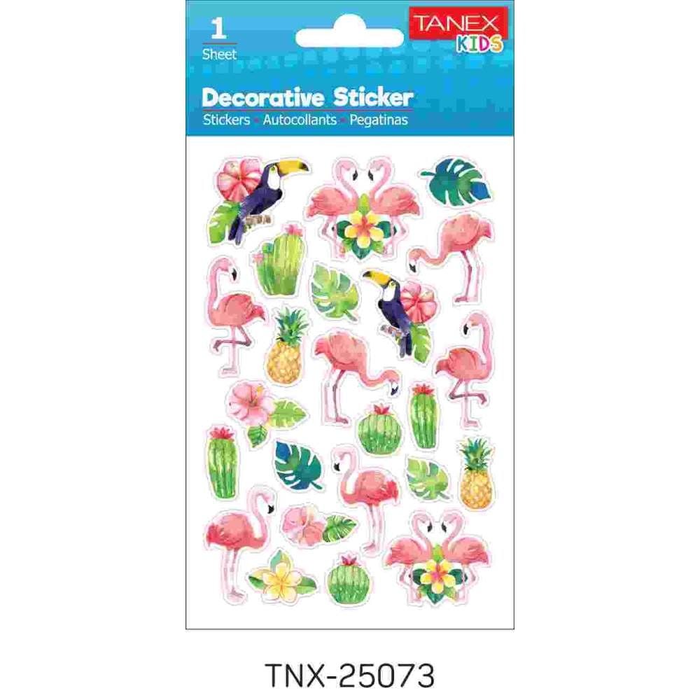 Tanex Sticker Flamingo Serisi 25073