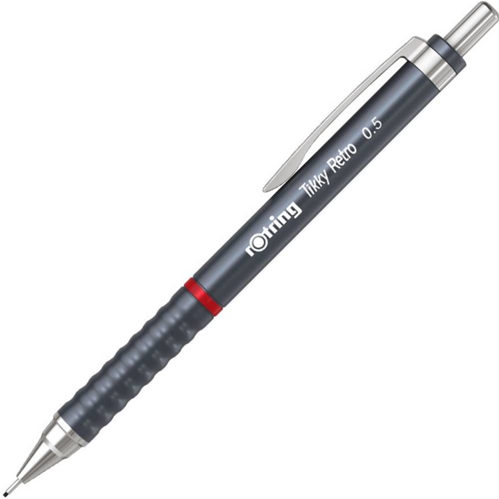 Rotring Versatil Kalem Retro Tıkky 0.5 Metalik Gri 2202567