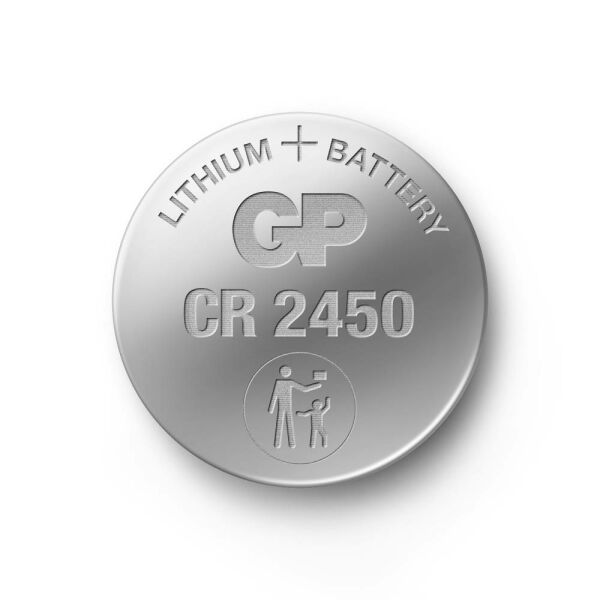 GP CR2450-C5 3V Lityum Düğme Pil 5'li Paket