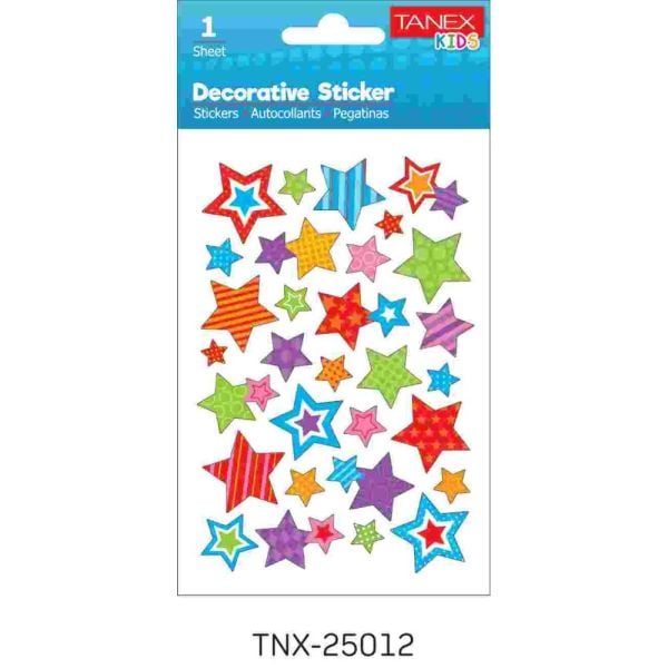 Tanex Sticker Yıldız Serisi 25012