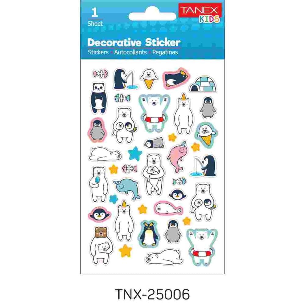 Tanex Sticker Buz Devri Serisi 25006