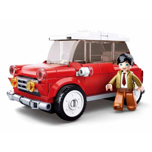 Sluban Model Bricks Kırmızı Retro Araba 256000