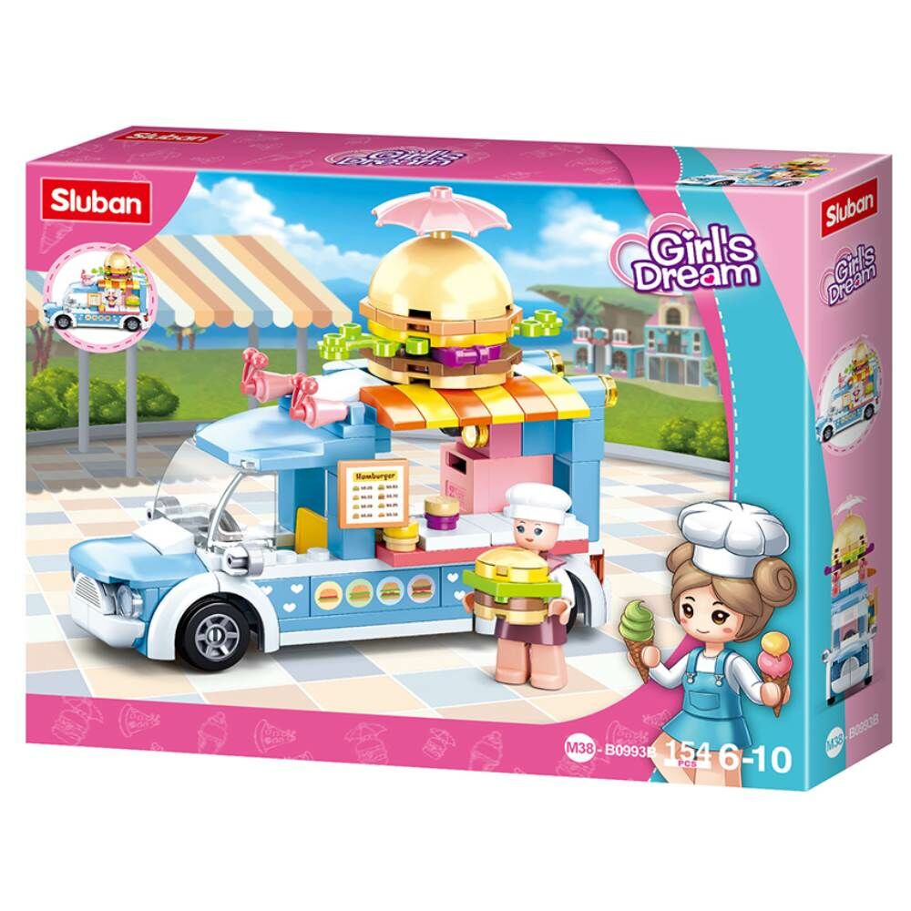 Sluban Girls Dream Yemek Arabası Hamburger 254000
