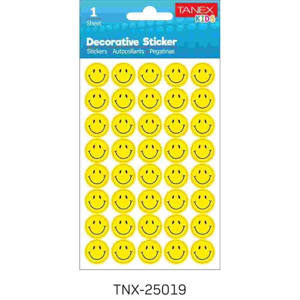 Tanex Sticker Gülen Yüzler Serisi 25019