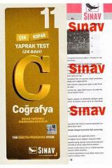 Sınav 11.Sınıf Coğrafya Yaprak Test 24 Adet