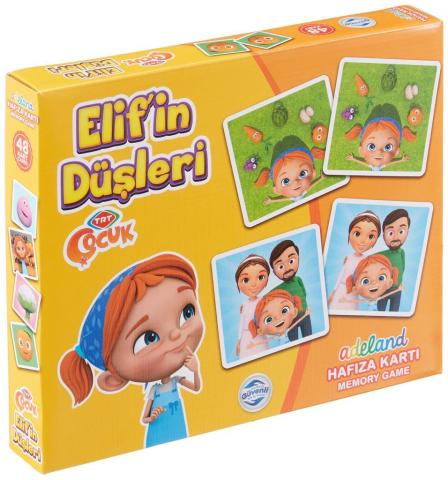 Adeland Elifin Düşleri Hafıza Kartları 48 li 116000