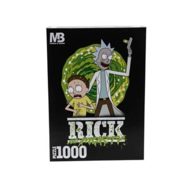 Mabbels Rick and Morty Portal 1000 Parça Puzzle 388753