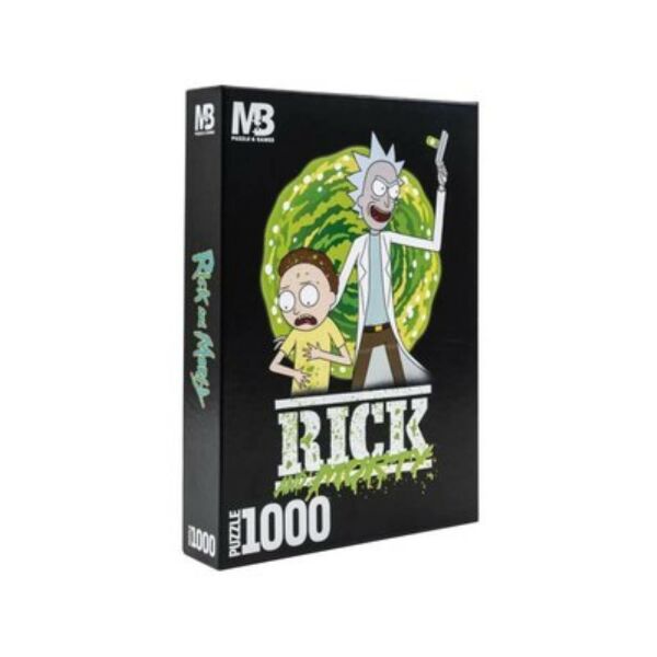 Mabbels Rick and Morty Portal 1000 Parça Puzzle 388753