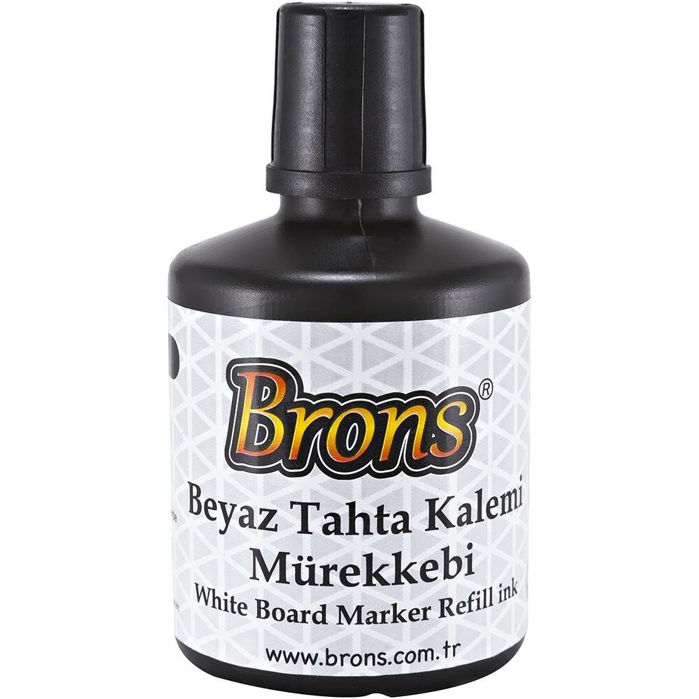 Brons Tahta Kalemi Mürekkebi 100 ml Siyah BR-353