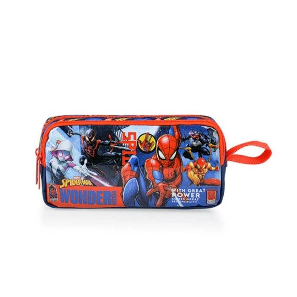 Spiderman Hawk Wonder 2 Bölmeli Kalem Çantası 48123