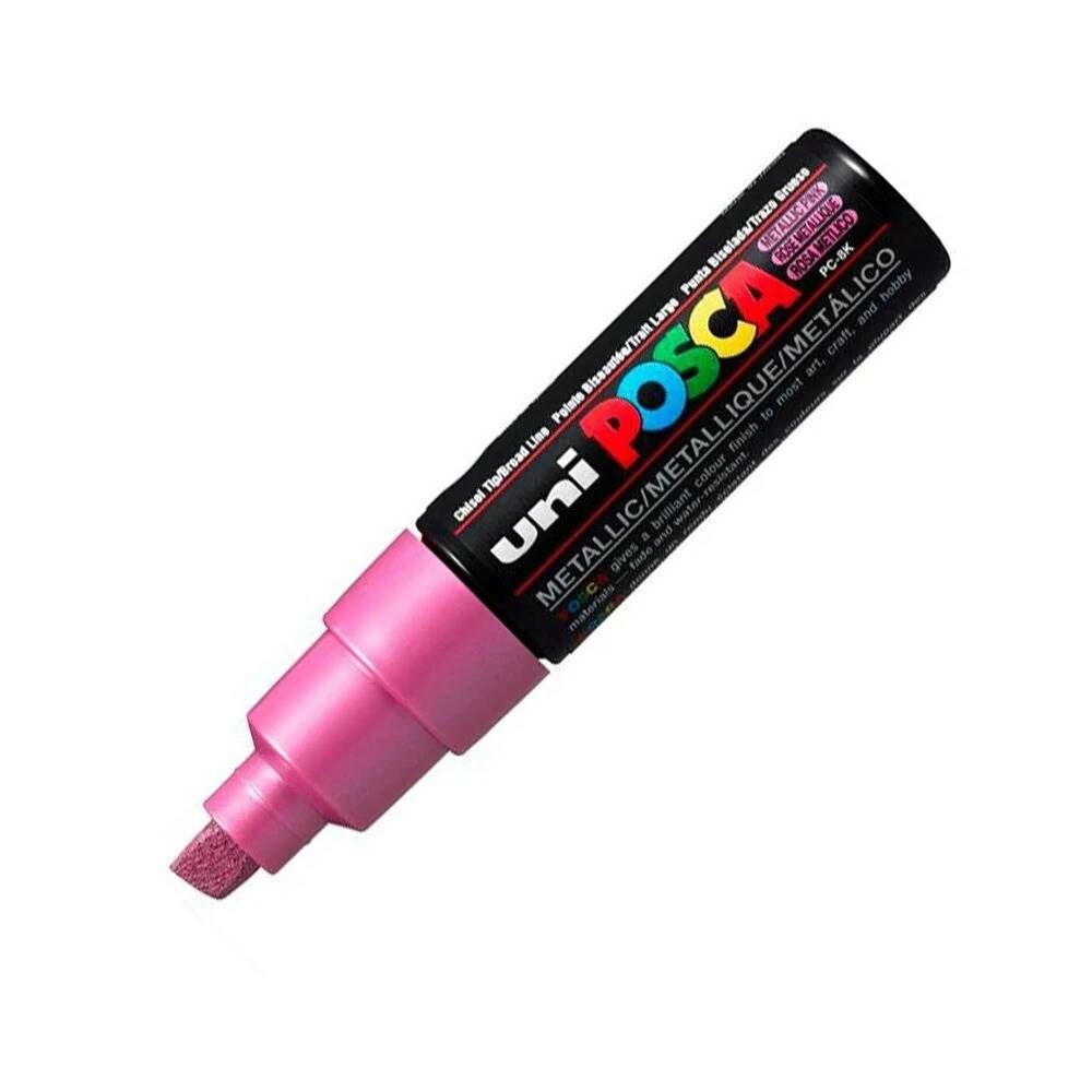 Uniball Posca Boyama Markörü PC-8K 8.0 mm Pembe