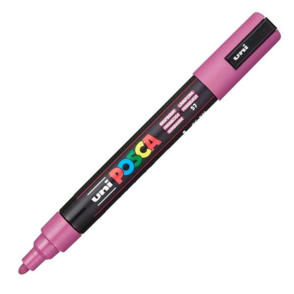 Uniball Posca Boyama Markörü PC-5M 1.8-2.5 mm Ahududu