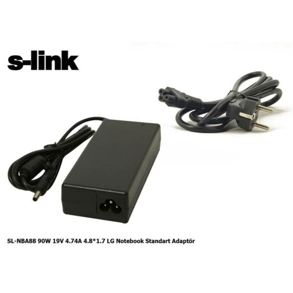 S-link SL-NBA88 90w 19v 4.74a 4.8-1.7 Lg Notebook Adaptörü