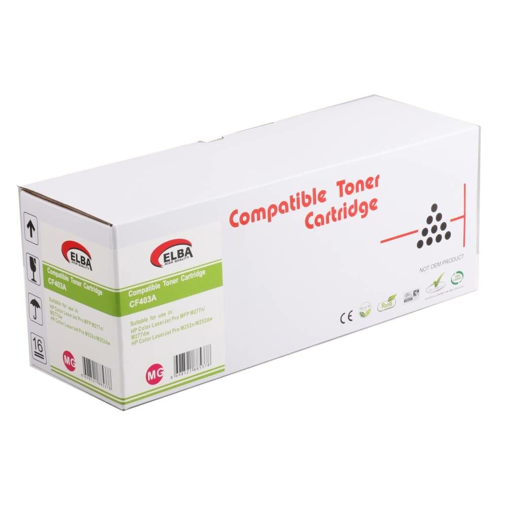 Basic Hp CF403A Kırmızı Muadil Toner 201A M227-M252