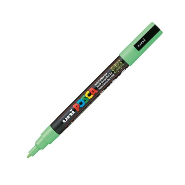 Uniball Posca Boyama Markörü PC-3M 09-1.3 mm Açık Yeşil