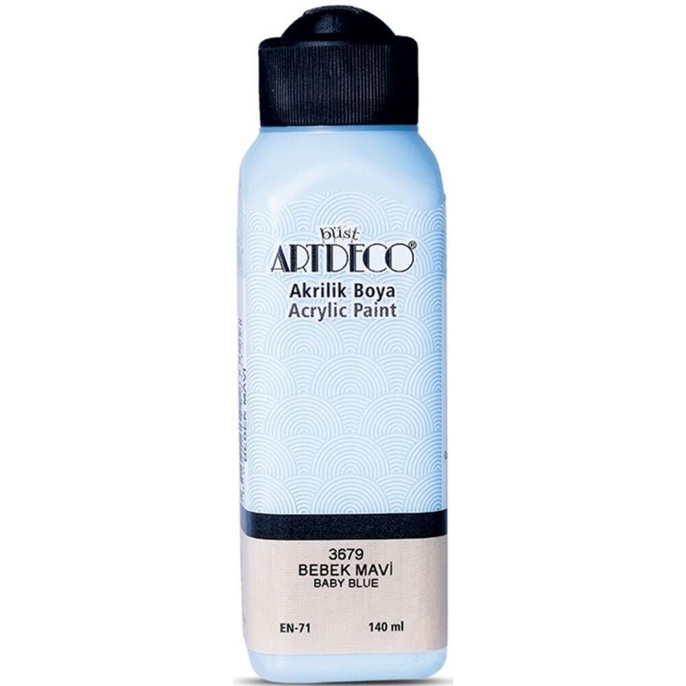 Artdeco Akrilik Boya 140 Ml Bebek Mavi Y-070R-3679