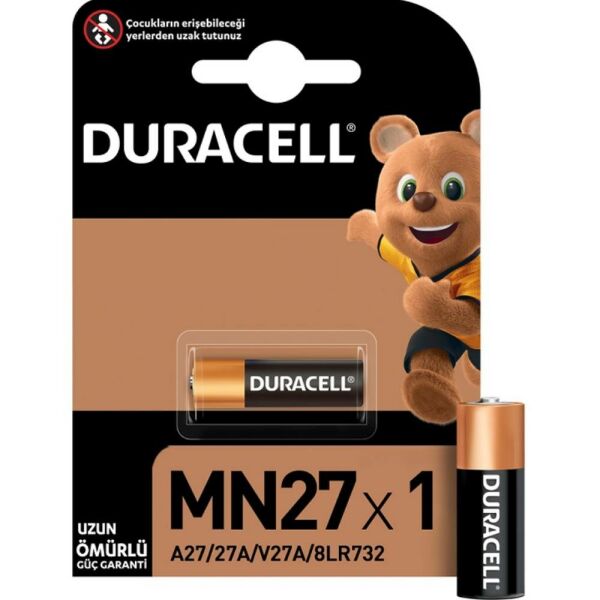 Duracell Pil Özel 12V/B Tekli Mn27