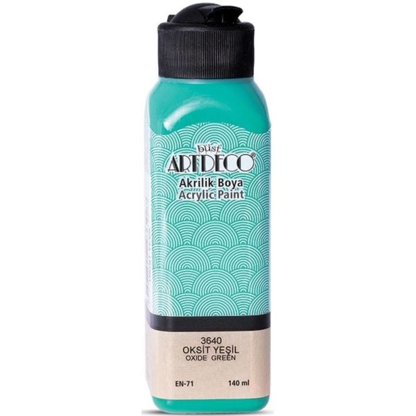 Artdeco Akrilik Boya 140 Ml Oksit Yeşil Y-070R-3640