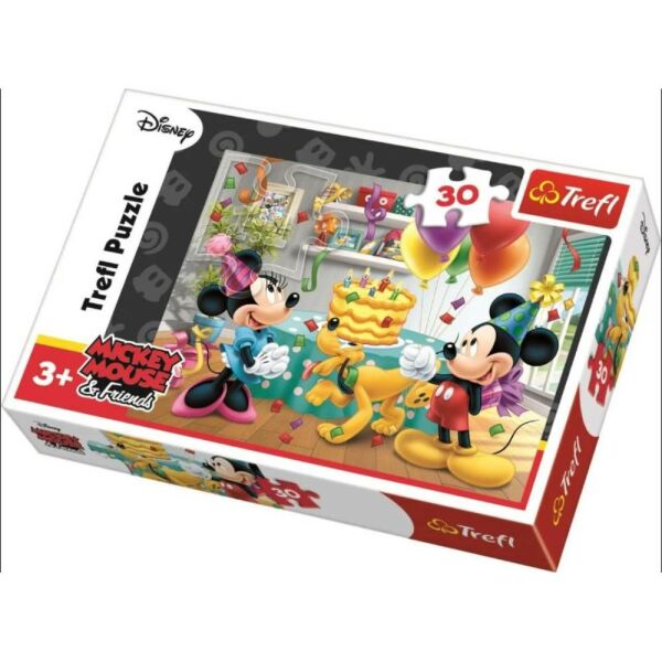 Trefl Mickey Mouse 30 Parça Puzzle 27x20 cm 18211