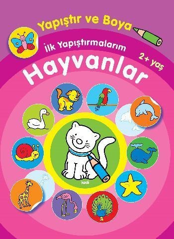 Yapıştır Boya İlk Yapıştırmalarım Hayvanlar 2+Yaş