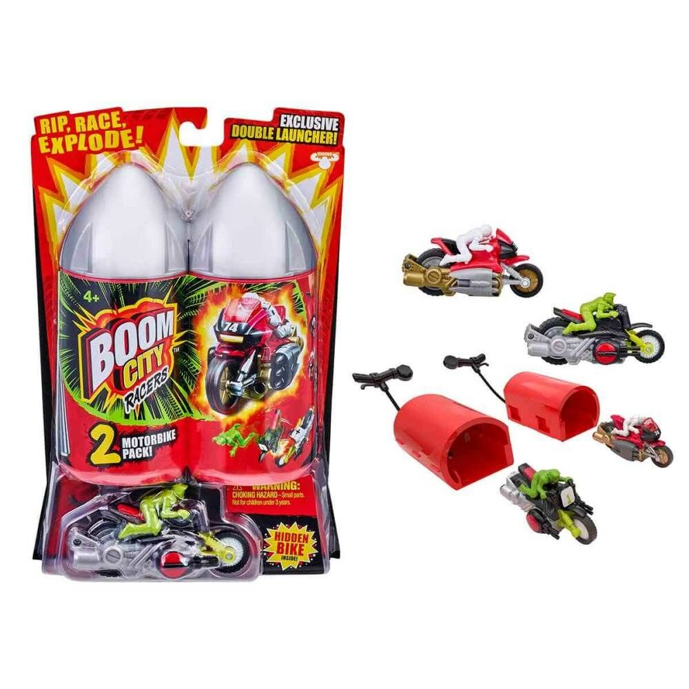 Boom City Racers Motorsiklet 2'li Paket BMC06000