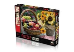 KS Puzzle 1000 Parça 68X48 cm Fruit And Sunflower