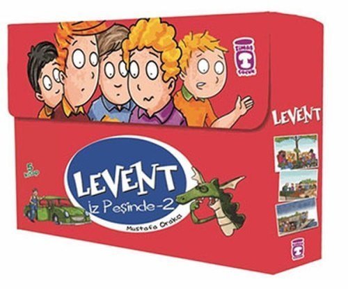 Levent İz Peşinde Kitap Seti 2 5 Kitap