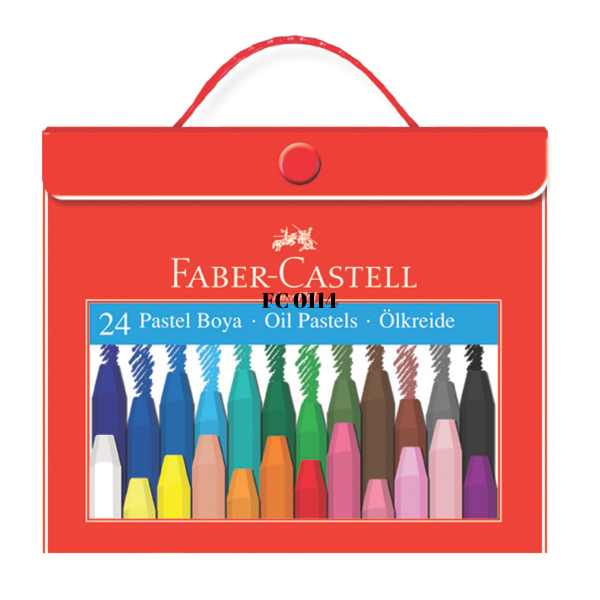 Faber Castell Pastel Boya 24 Renk Çantalı 125125