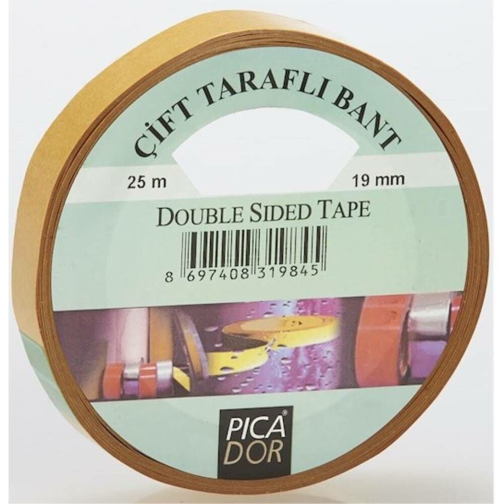 Pıcador Çift Taraflı Bant Askısız 4101 19Mmx25mt Kl006