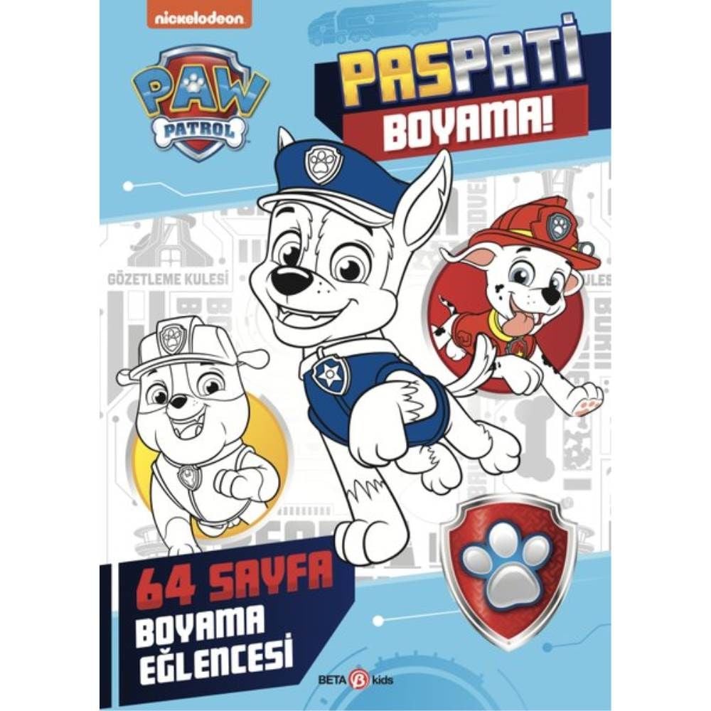 Paw Patrol Paspati Boyama