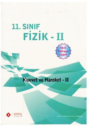 Sonuç 11.Sınıf Fizik-2 Kuvvet Ve Hareket-2