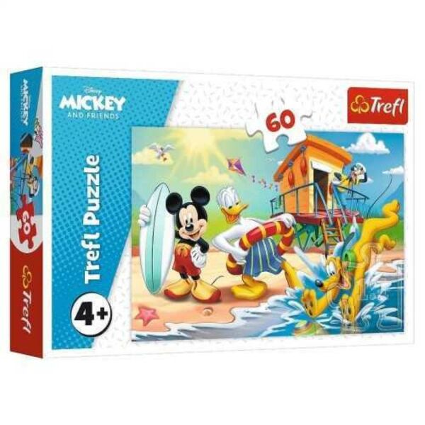 Trefl İnteresting Day For Mickey Mouse 60 Parça Puzzle 33x22 cm 17359