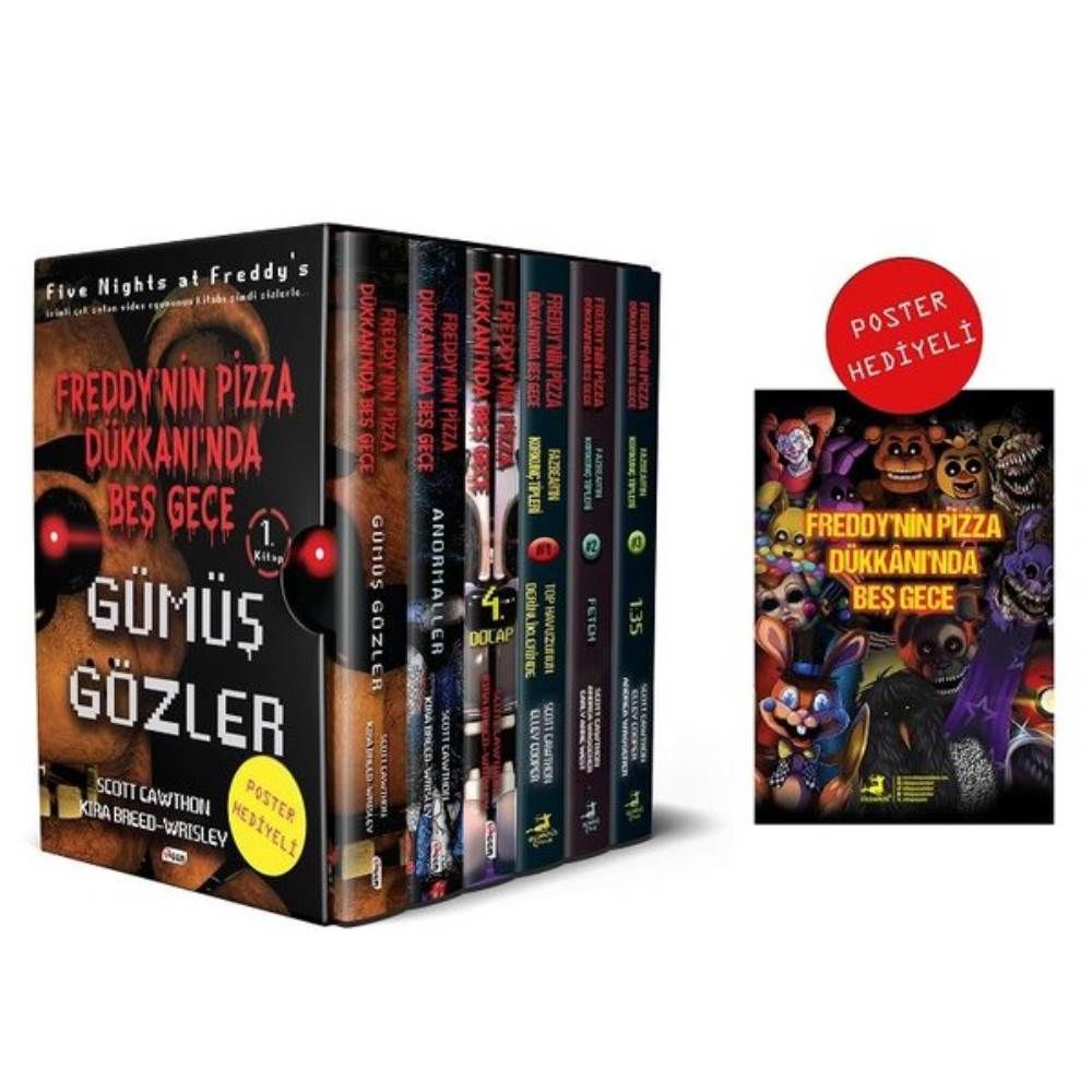 Freddy Pizza Dükkanı Seti 6 Kitap