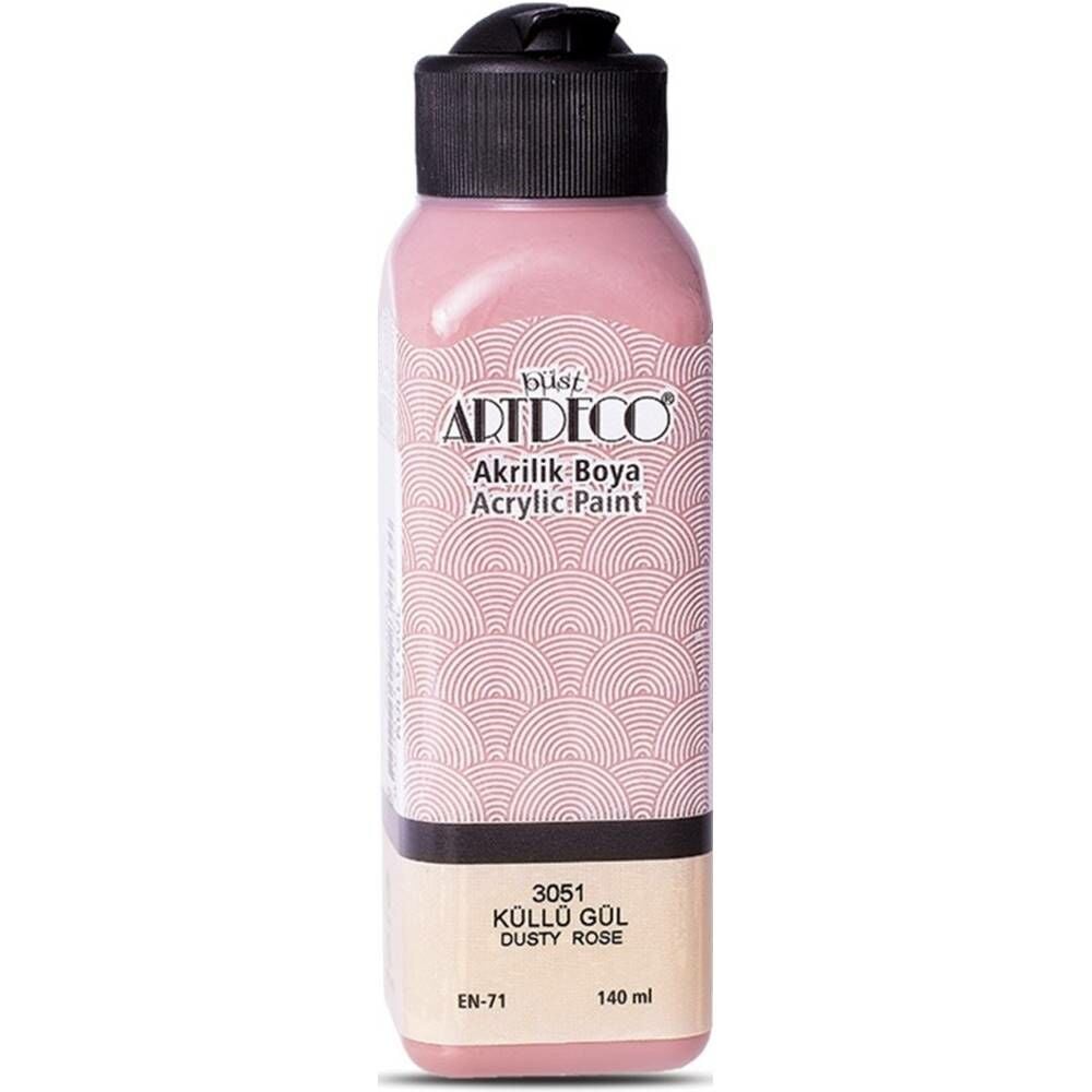 Artdeco Akrilik Boya 140 Ml Küllü Gül Y-070R-3051