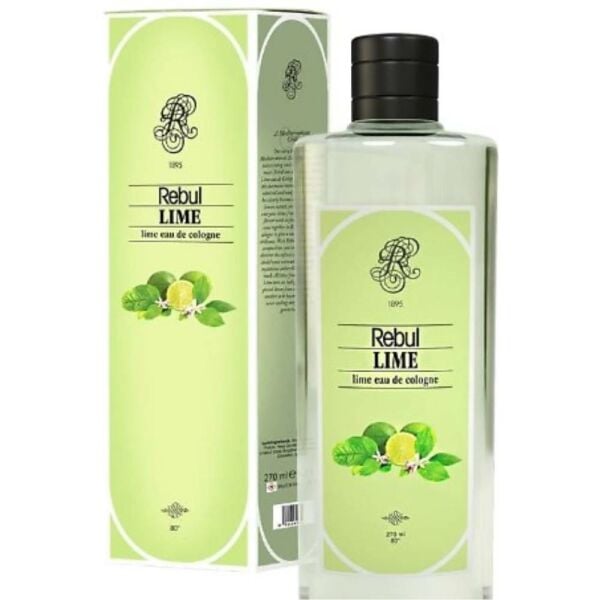 Rebul 250ml Lime Kolonya Cam Şişe