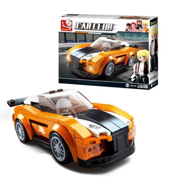 Sluban Car Club turuncu Yarış Arabası Lego 1016000163